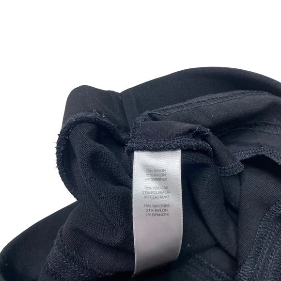 Chicos So Slimming Helene Leggings Pants Womens Size 0 Black Pull On Stretch - Picture 7 of 9